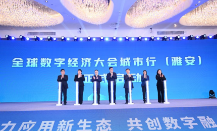 共啟數(shù)字融合新征程 |全球數(shù)字經(jīng)濟(jì)大會城市行（雅安） 暨第八屆大數(shù)據(jù)應(yīng)用實踐大會圓滿舉辦